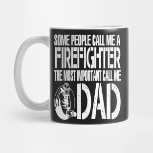 FAther (2) FIREFIGHTER DAD Mug